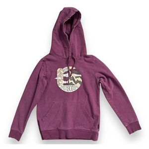 Patagonia Plum Purple Graphic Pullover Hoodie